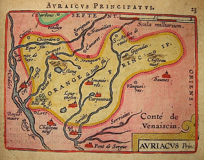 Ortelius Abraham (1528-1598) Auriacus Principatus 1601 Anversa, apud Ioannem Bapt. Vrientum
